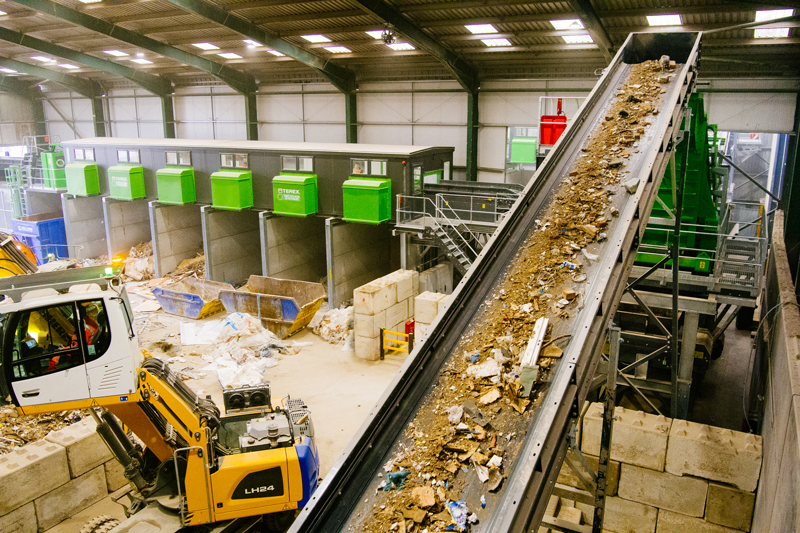 Modern recycling and resource recovery equipment